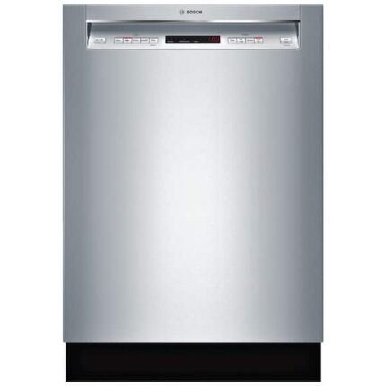 Bosch  300 Series 24 in. Stainless Steel Front Control Tall Tub Dishwasher with Stainless Steel Tub and 3rd Rack, 44dBA