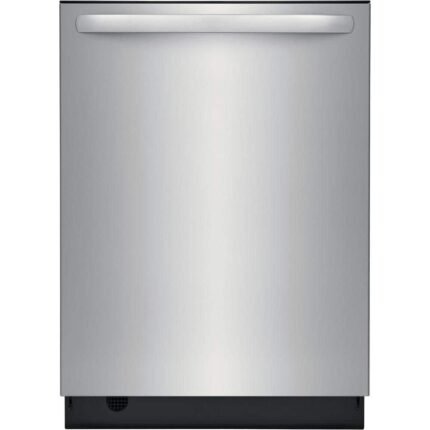 Frigidaire 24 in. Stainless Steel Top Control Built-In Tall Tub Dishwasher with Stainless Steel Tub and 3rd Level Rack, 49 dBA
